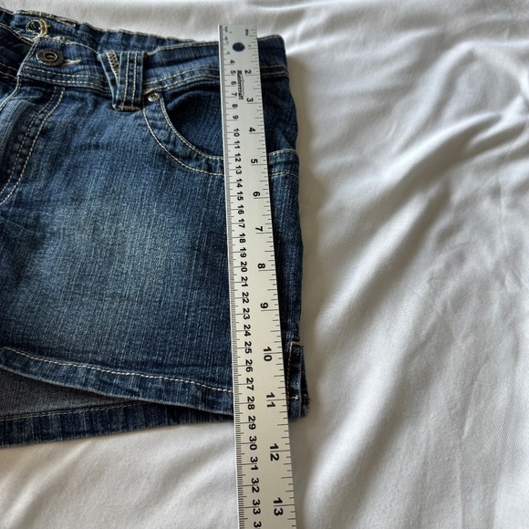 Sweet Jeans Vintage Denim Women's‎ Low-Rise Jean Shorts 9 Y2K Festival Boardwalk - Picture 9 of 11